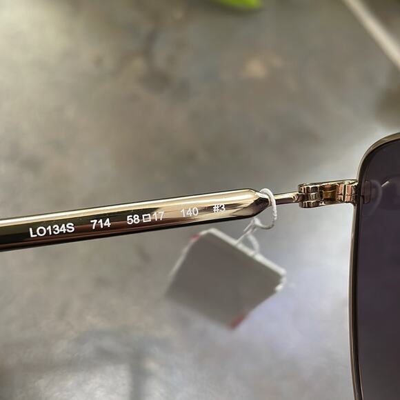 Longchamp Aviator Bar Sunglasses New - Picture 8 of 8